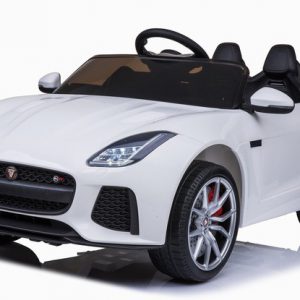 12v JAGUAR F-Type WHITE RIDE ON CAR