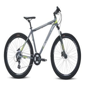 27.5 INCH TIGER HDR Hardtail Mountain Bike GREY/GREEN