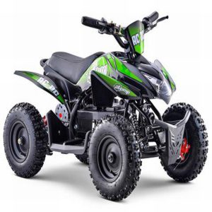 36v QUAD ACDC ATV NEON GREEN STOMP