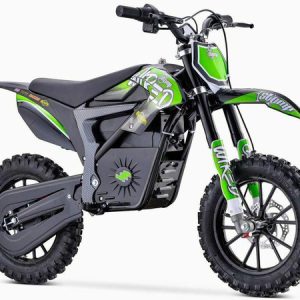 36v STOMP WIRED NEON GREEN MOTORBIKE