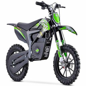 36v STOMP WIRED NEON GREEN MOTORBIKE