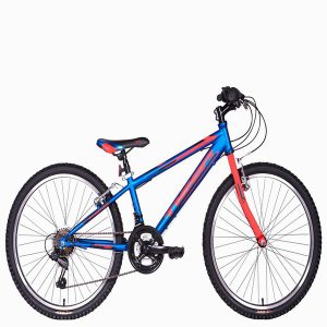 24 inch TIGER WARRIOR CYCLE BLUE/RED